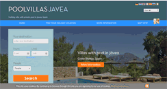 Desktop Screenshot of poolvillasjavea.com